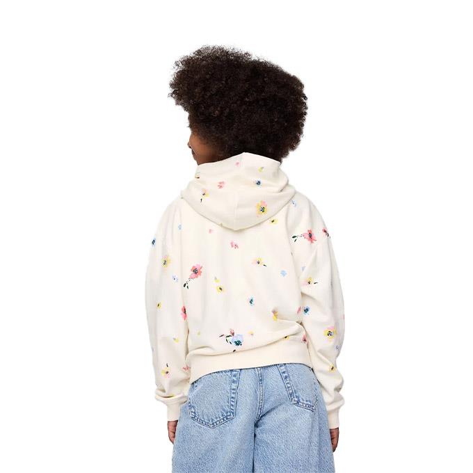GAP V-Frch Sp Logo Gri Çocuk - Kız Sweatshirt