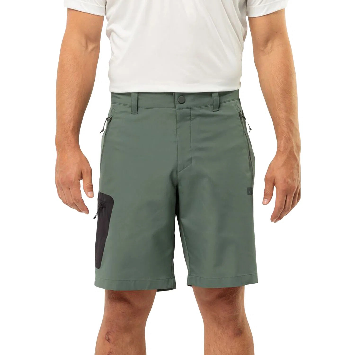 Jack Wolfskin Active Track Erkek Şort - Yeşil