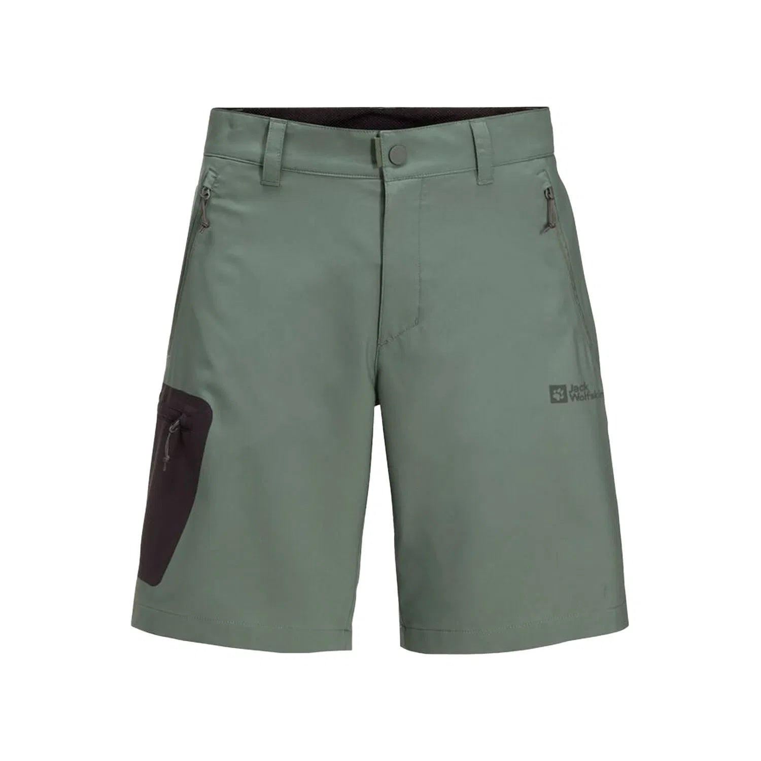 Jack Wolfskin Active Track Erkek Şort - Yeşil