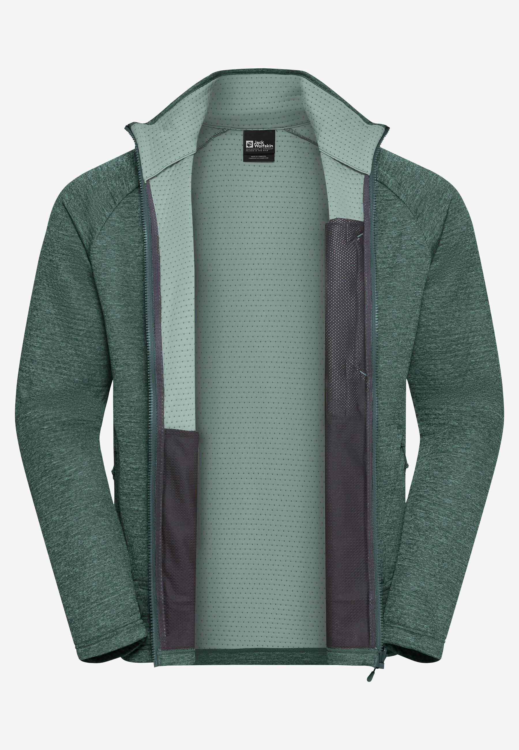 Jack Wolfskin Anytrail Fullzip Erkek Ceket - Haki