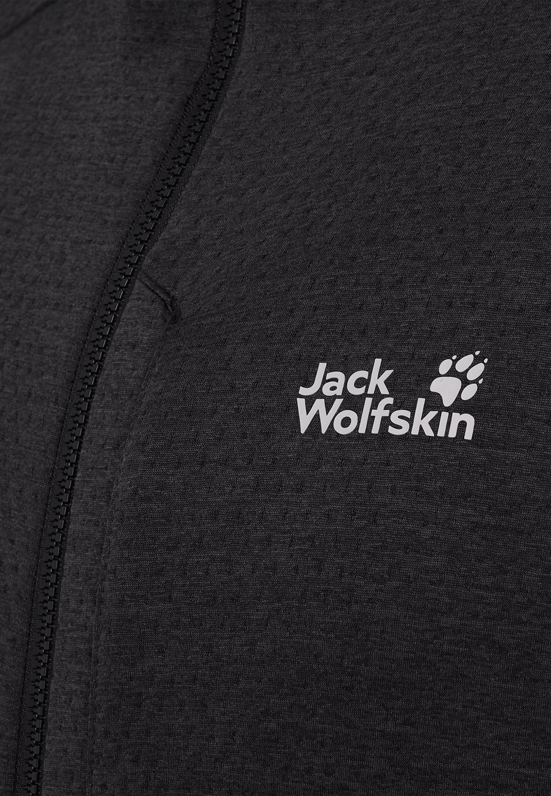 Jack Wolfskin Anytrail Fullzip Erkek Ceket - Siyah