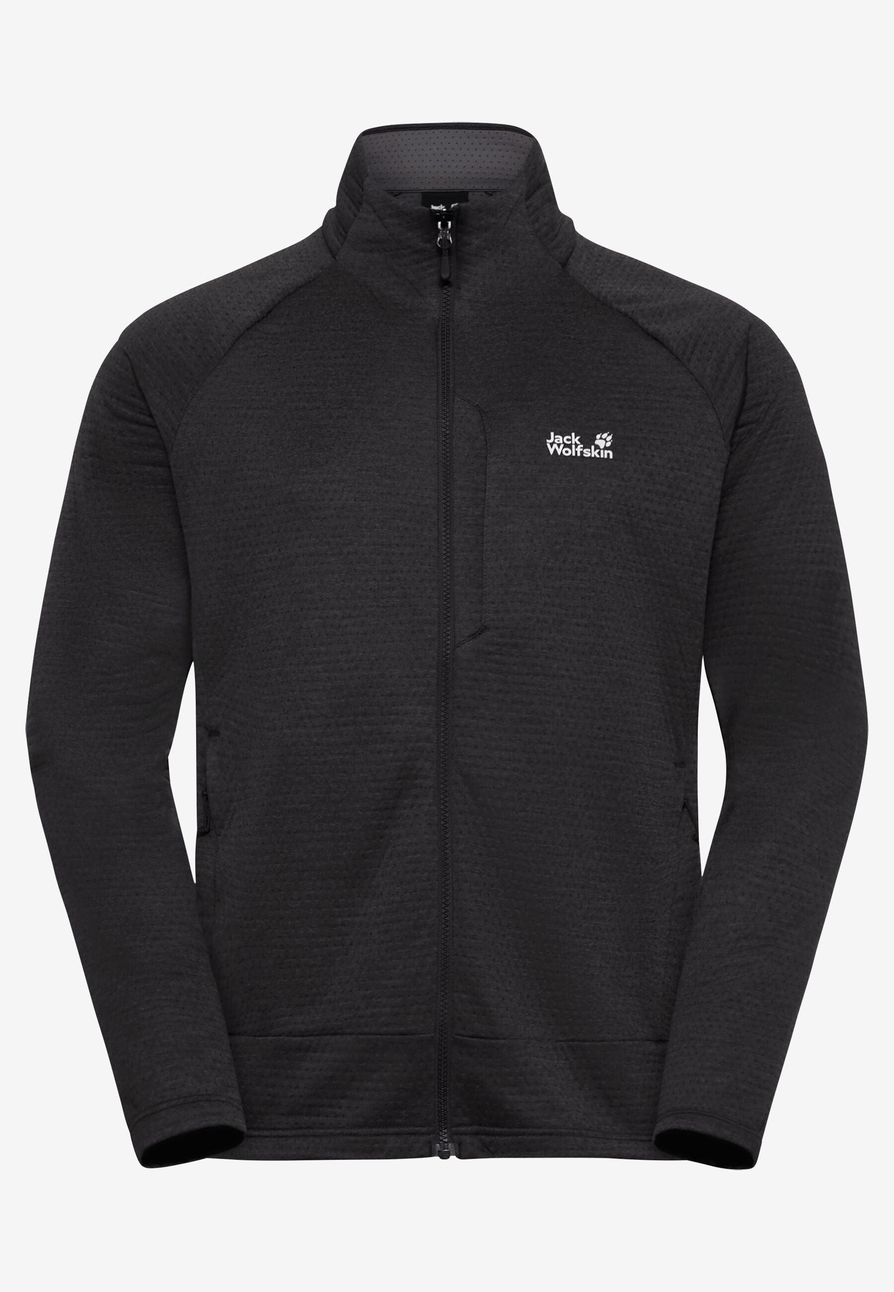 Jack Wolfskin Anytrail Fullzip Erkek Ceket - Siyah