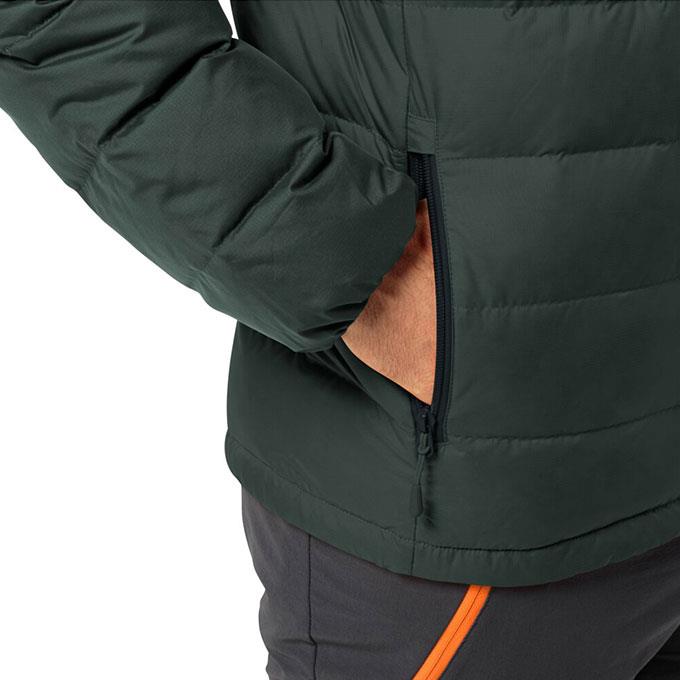 Jack Wolfskin Ather Siyah Erkek Mont