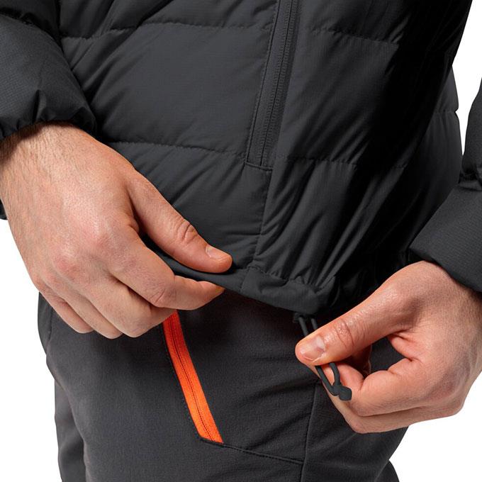 Jack Wolfskin Ather Antrasit Erkek Mont