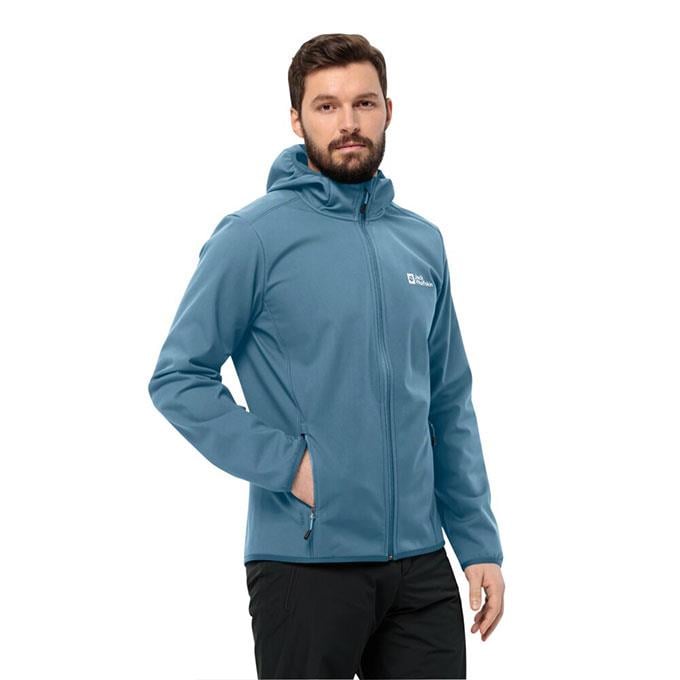 Jack Wolfskin Bornberg Mavi Erkek Mont