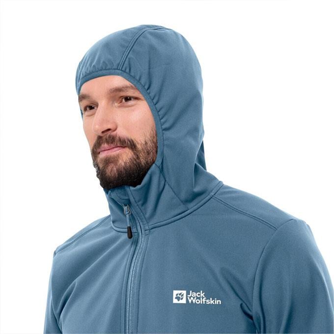 Jack Wolfskin Bornberg Mavi Erkek Mont