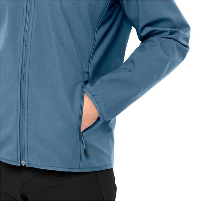 Jack Wolfskin Bornberg Mavi Erkek Mont