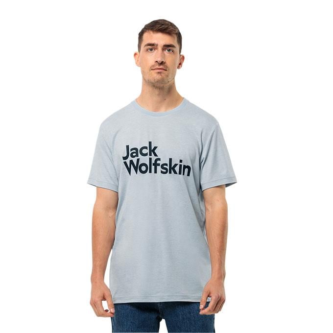 Jack Wolfskin Brand Mavi Erkek T-Shirt