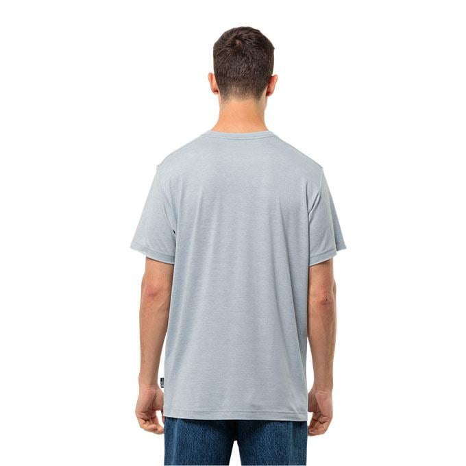 Jack Wolfskin Brand Mavi Erkek T-Shirt