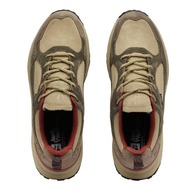 Jack Wolfskin  Camp Fever Texapore Low Bej Erkek Outdoor Ayakkabı