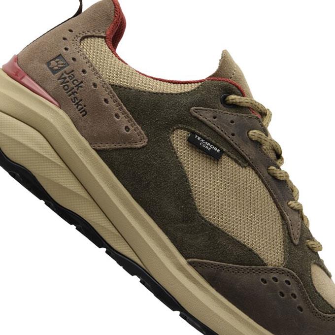 Jack Wolfskin  Camp Fever Texapore Low Bej Erkek Outdoor Ayakkabı
