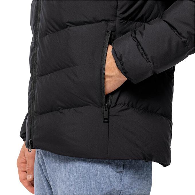 Jack Wolfskin Colonius Siyah Erkek Mont