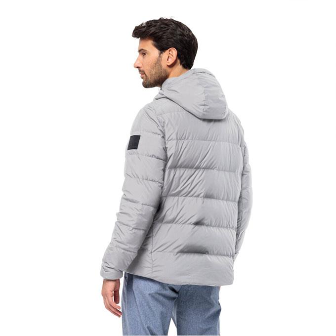 Jack Wolfskin Colonius Gri Erkek Mont