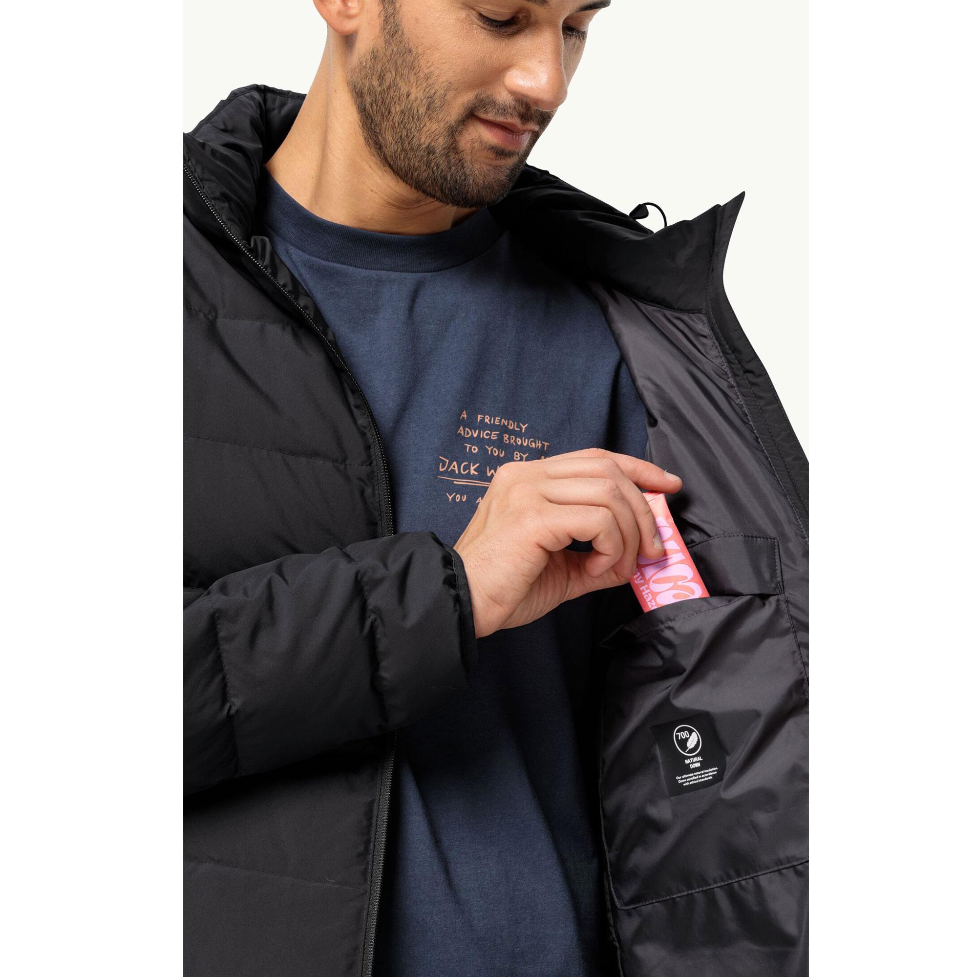 Jack Wolfskin Colonius Erkek Mont - Siyah