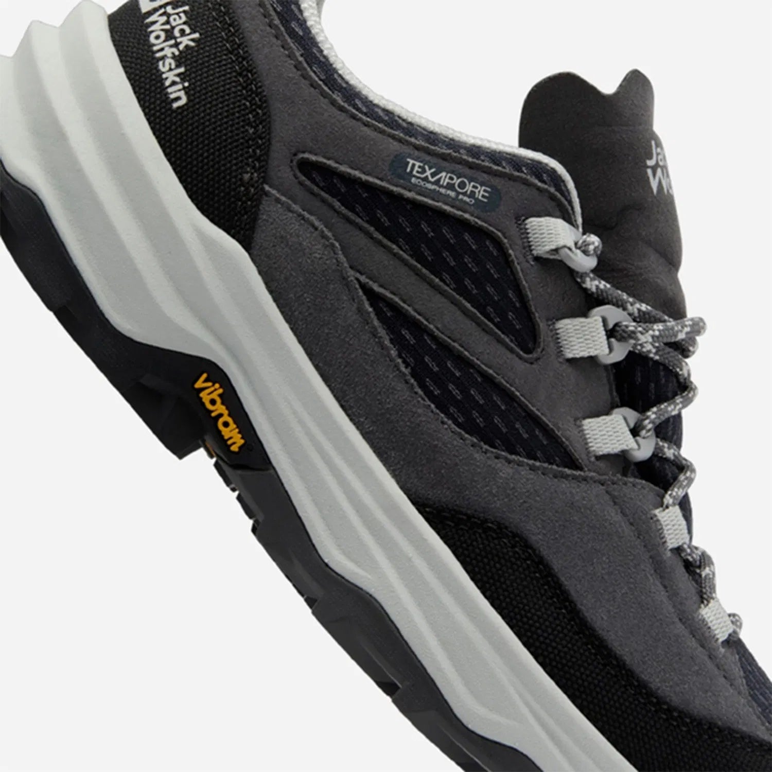 Jack Wolfskin Cyrox Texapore Low Kadın Outdoor Ayakkabı - Gri