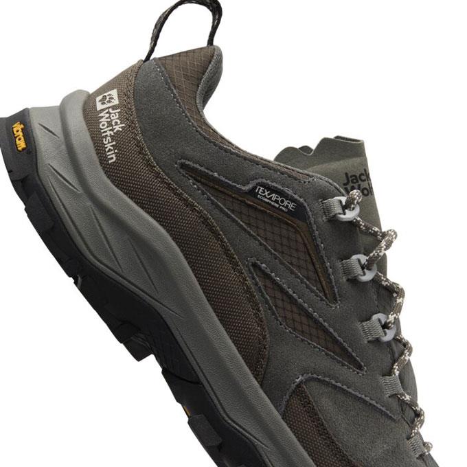 Jack Wolfskin  Cyrox Texapore Low Kahverengi Erkek Outdoor Ayakkabı