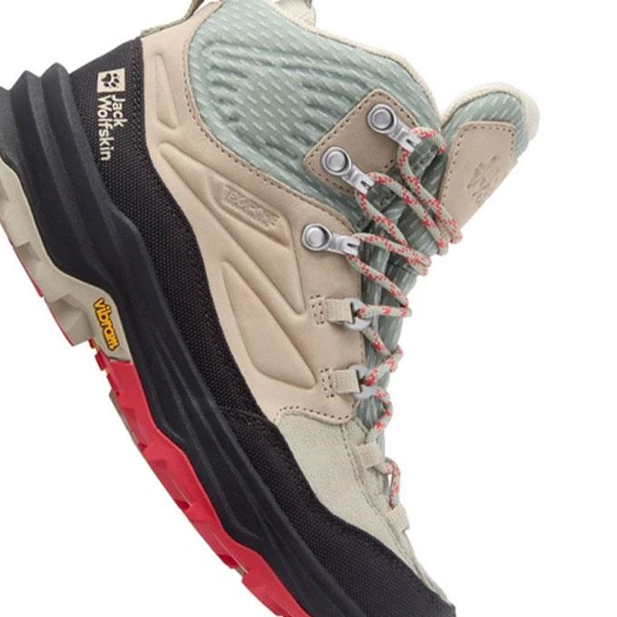 Jack Wolfskin Cyrox Texapore Mıd W Kadın Mint Leaf Outdoor Bot
