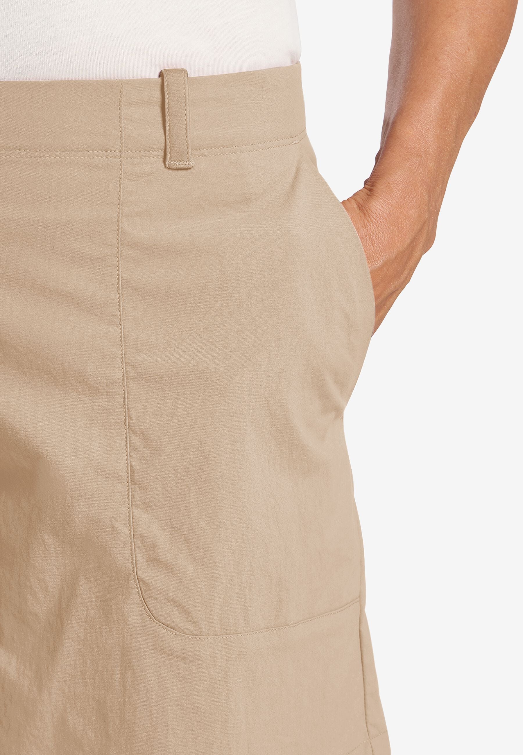Jack Wolfskin Desert Kadın Şort - Bej