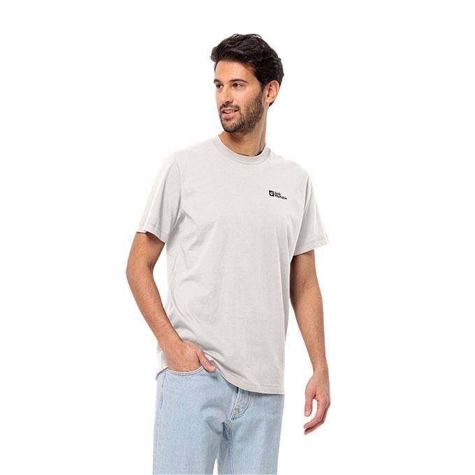 Jack Wolfskin Essential Gri Erkek T-Shirt