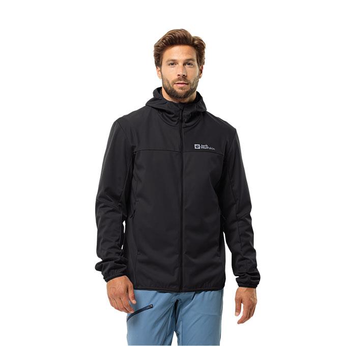 Jack Wolfskin Feldberg Siyah Erkek Mont