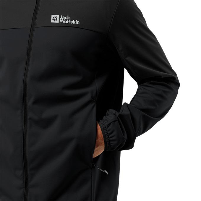 Jack Wolfskin Feldberg Siyah Erkek Mont