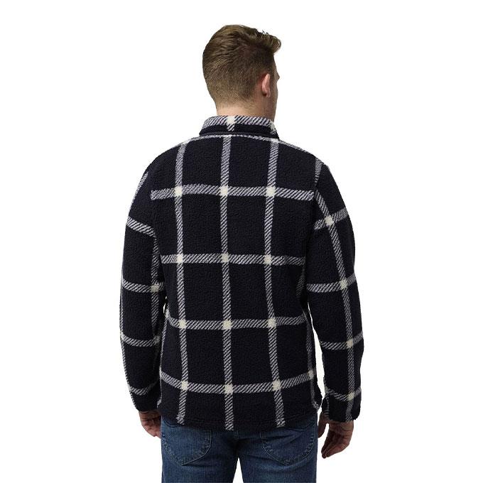 Jack Wolfskin Felslicht Check Lacivert Erkek Mont