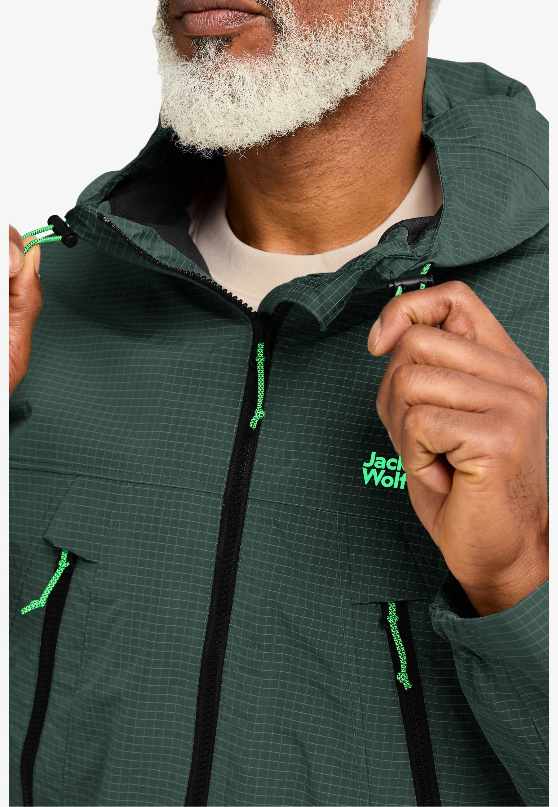 Jack Wolfskin Find The Wild 2L Erkek Mont - Haki