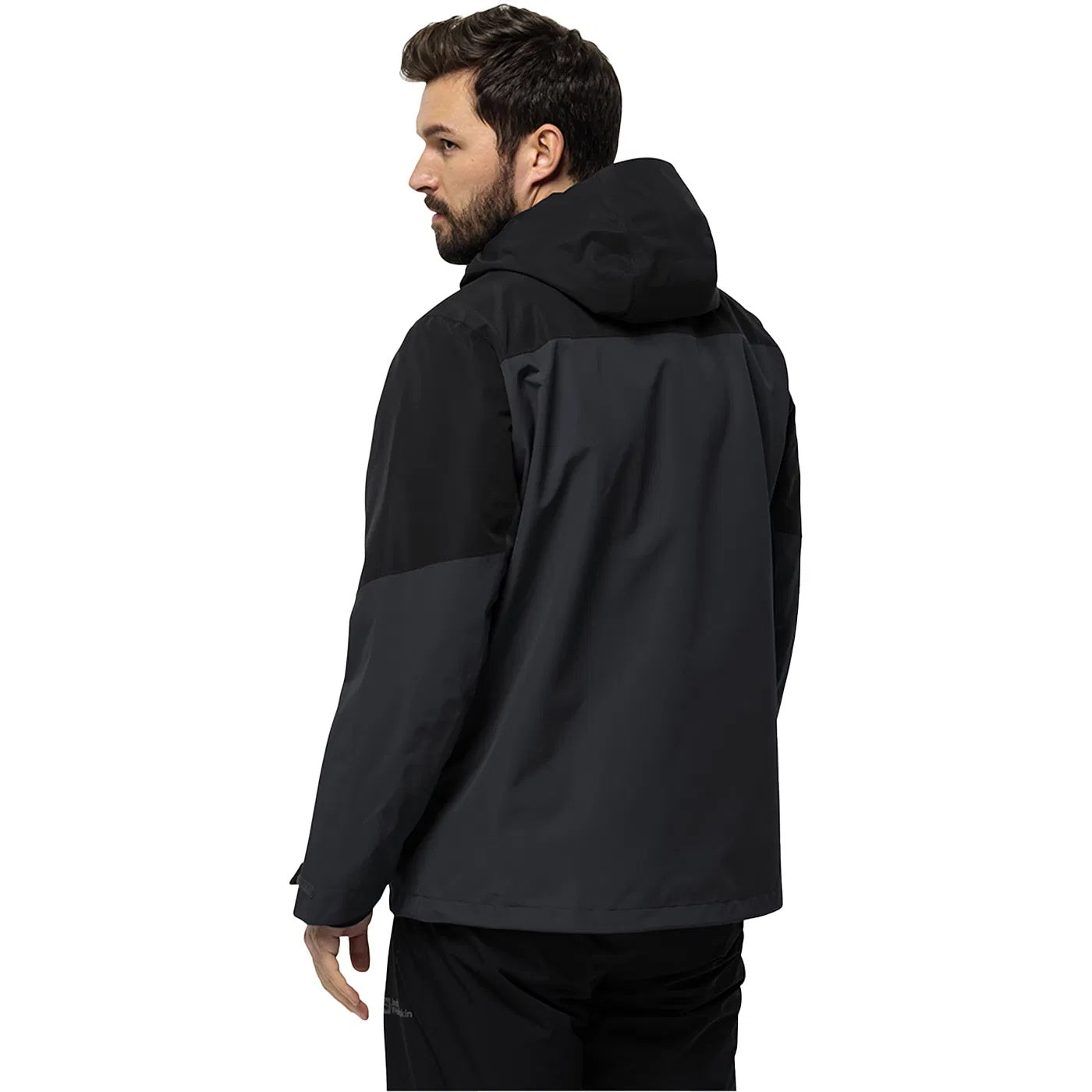 Jack Wolfskin Glaabach 3In1 Erkek Mont - Siyah - görsel 6