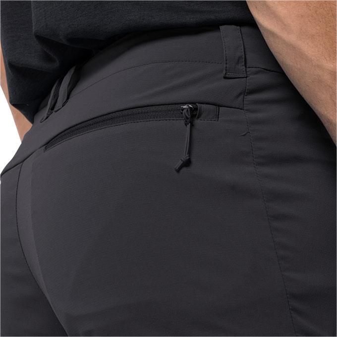 Jack Wolfskin Glastal Siyah Erkek Pantolon