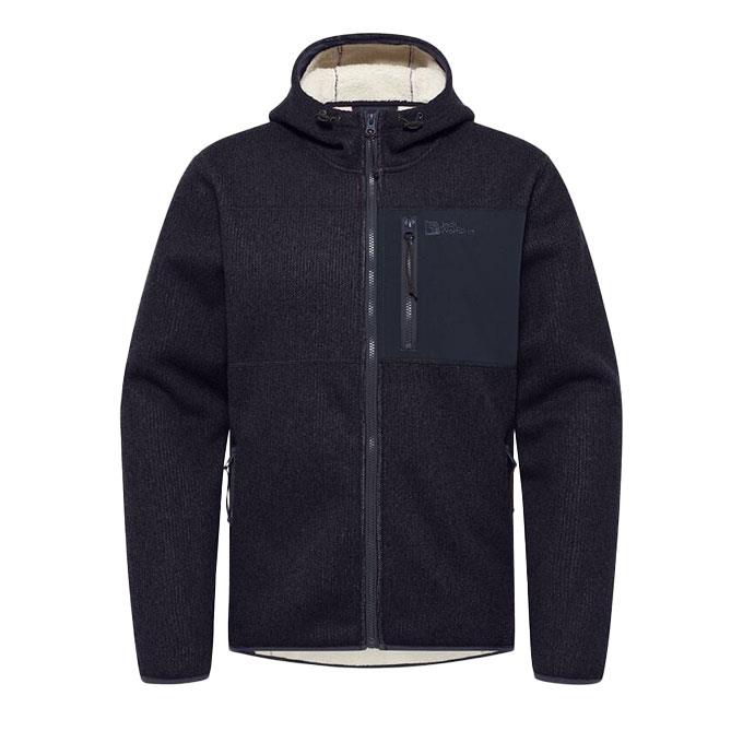 Jack Wolfskin Kaminfeuer Lacivert Erkek Mont
