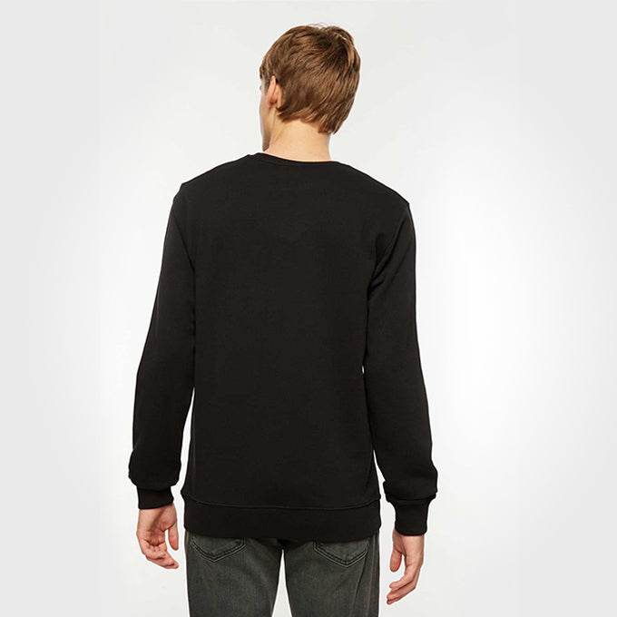 Jack Wolfskin Mark Siyah Erkek Sweatshirt