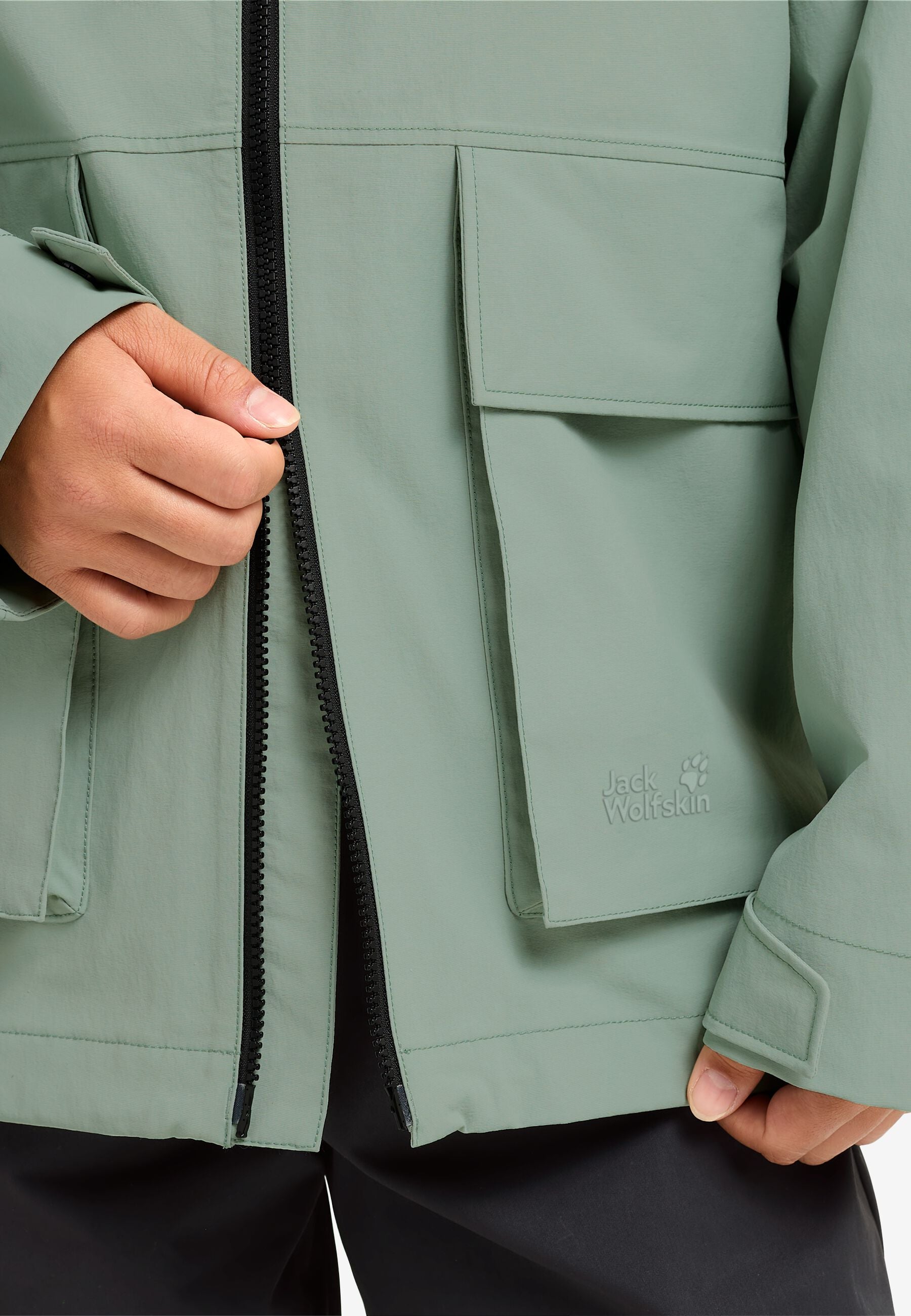 Jack Wolfskin Nabur 2L Kadın Mont - Yeşil