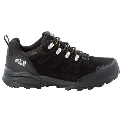 Jack Wolfskin Refugio Texapore Low Erkek Outdoor Ayakkabı - Siyah