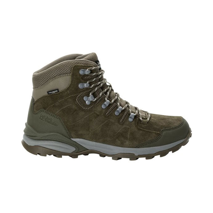 Jack Wolfskin Refugıo Texapore Mıd M Erkek Cold Coffee Outdoor Bot