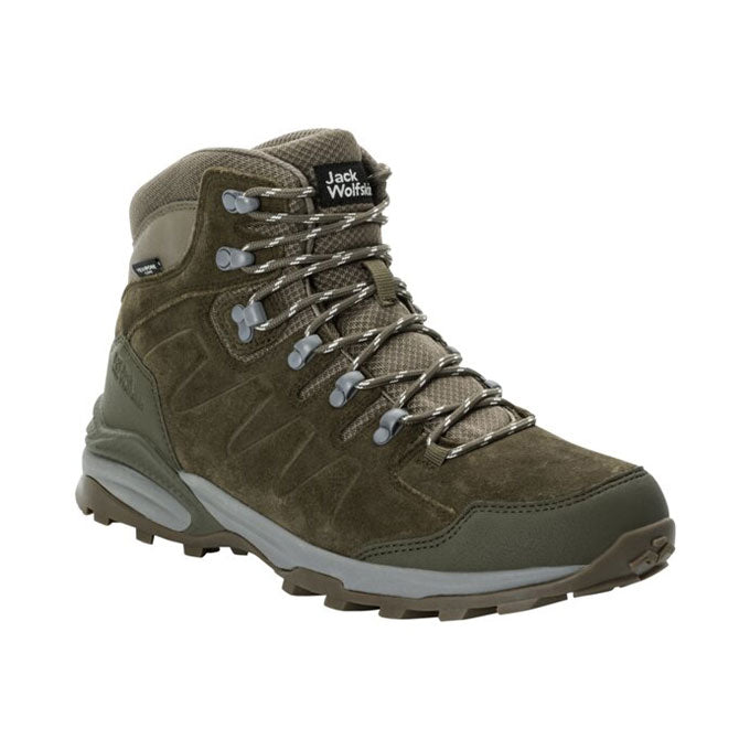 Jack Wolfskin Refugıo Texapore Mıd M Erkek Cold Coffee Outdoor Bot
