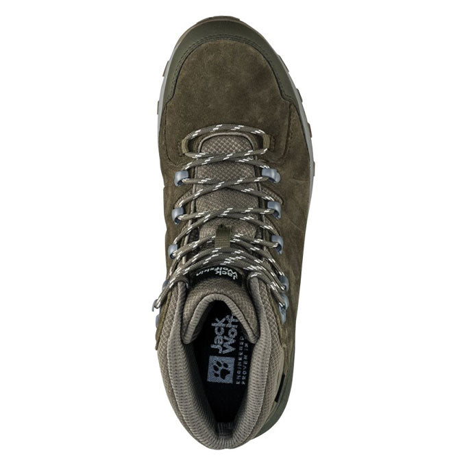 Jack Wolfskin Refugıo Texapore Mıd M Erkek Cold Coffee Outdoor Bot