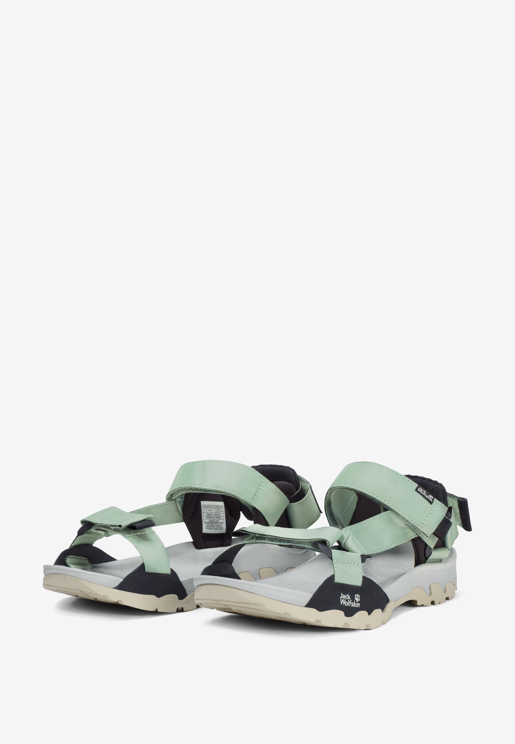 Jack Wolfskin Ridge Kadın Sandalet - Yeşil