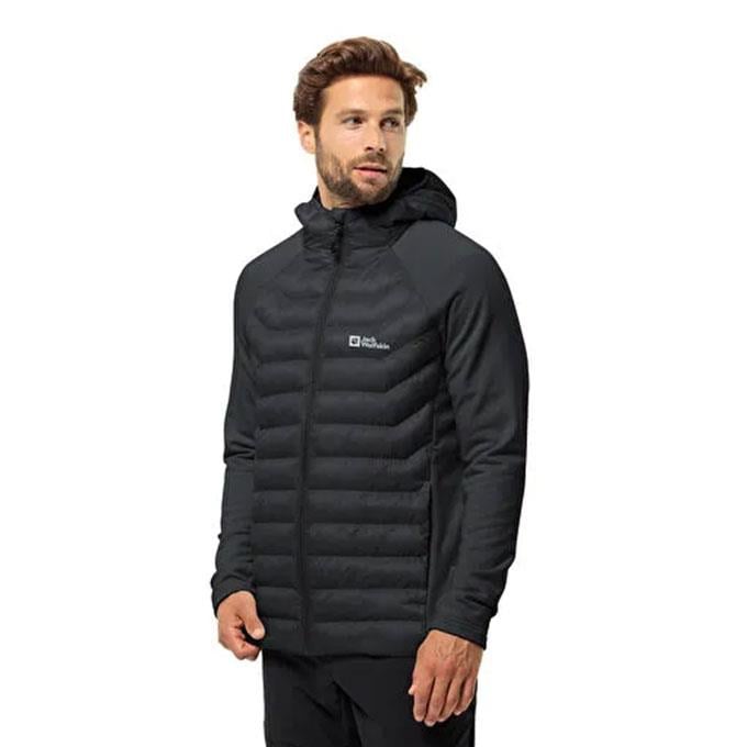 Jack Wolfskin Routeburn Pro Hybrid Siyah Erkek Mont