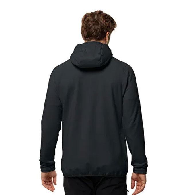 Jack Wolfskin Routeburn Pro Hybrid Siyah Erkek Mont