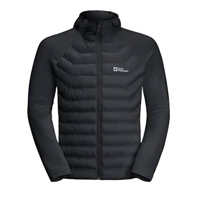 Jack Wolfskin Routeburn Pro Hybrid Siyah Erkek Mont