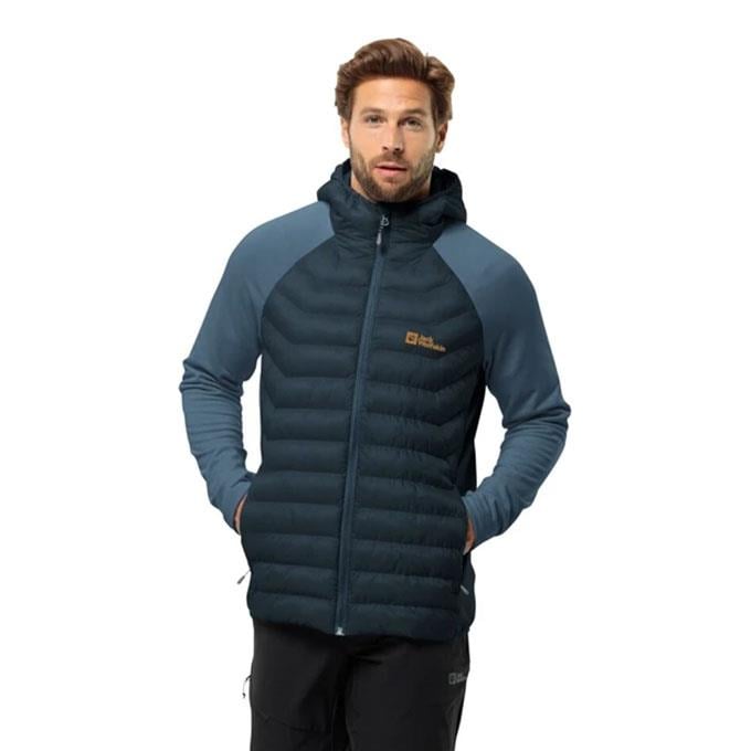 Jack Wolfskin Routeburn Pro Hybrid Siyah Erkek Mont