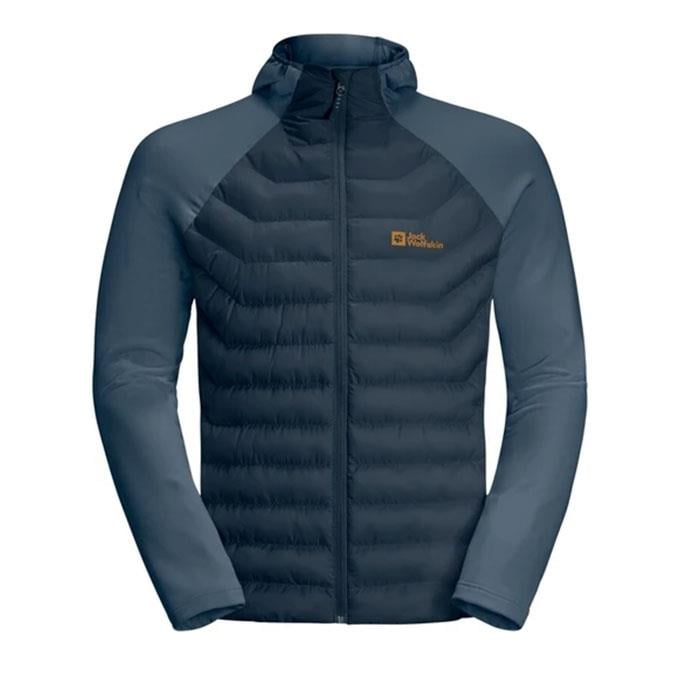 Jack Wolfskin Routeburn Pro Hybrid Siyah Erkek Mont