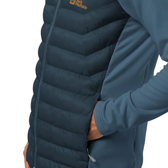 Jack Wolfskin Routeburn Pro Hybrid Siyah Erkek Mont