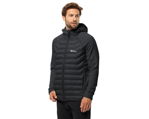 Jack Wolfskin Routeburn Pro Hybrid Erkek Mont - Siyah