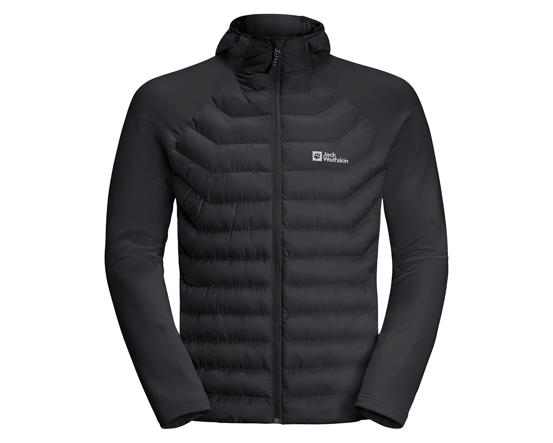 Jack Wolfskin Routeburn Pro Hybrid Erkek Mont - Siyah