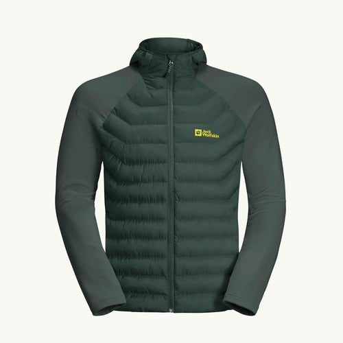 Jack Wolfskin Routeburn Pro Hybrid Erkek Ceket - Yeşil