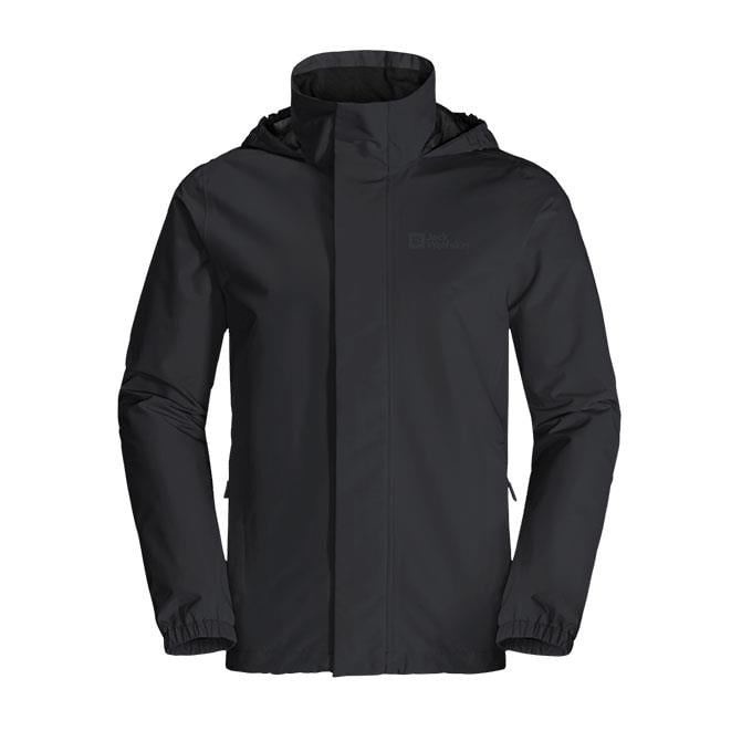 Jack Wolfskin Stormy Point 2L Siyah Erkek Mont
