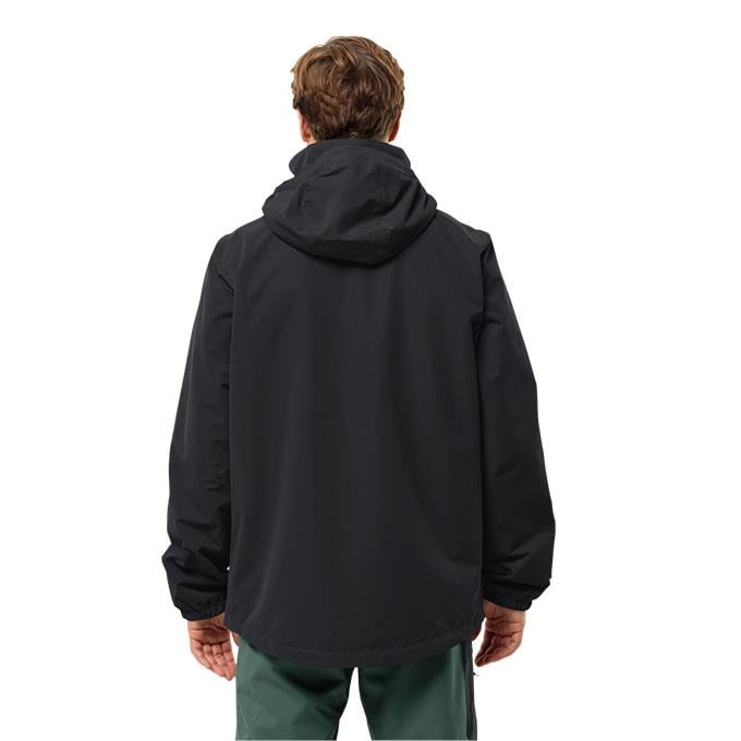 Jack Wolfskin Stormy Point 2L Siyah Erkek Mont
