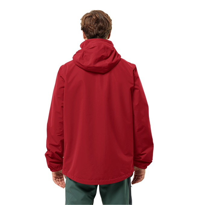 Jack Wolfskin Stormy Point 2L Kırmızı Erkek Mont