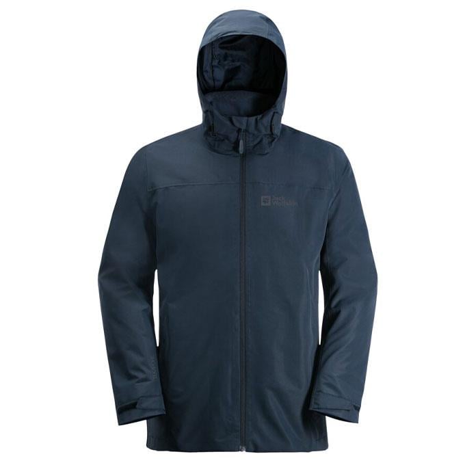 Jack Wolfskin Taubenberg 3In1 Lacivert Erkek Mont